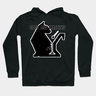 Cats and Martinis Hoodie